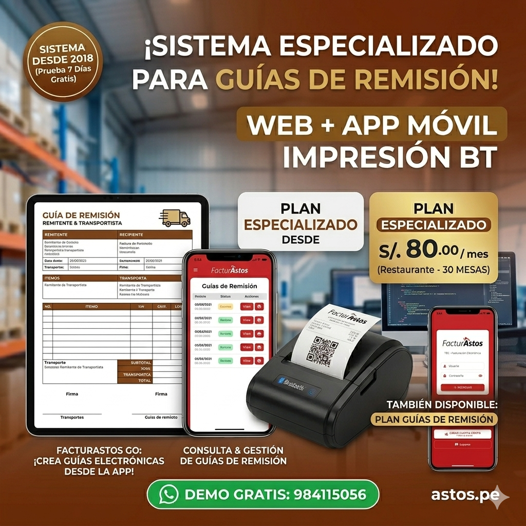 ASTOS - Facturación electrónica