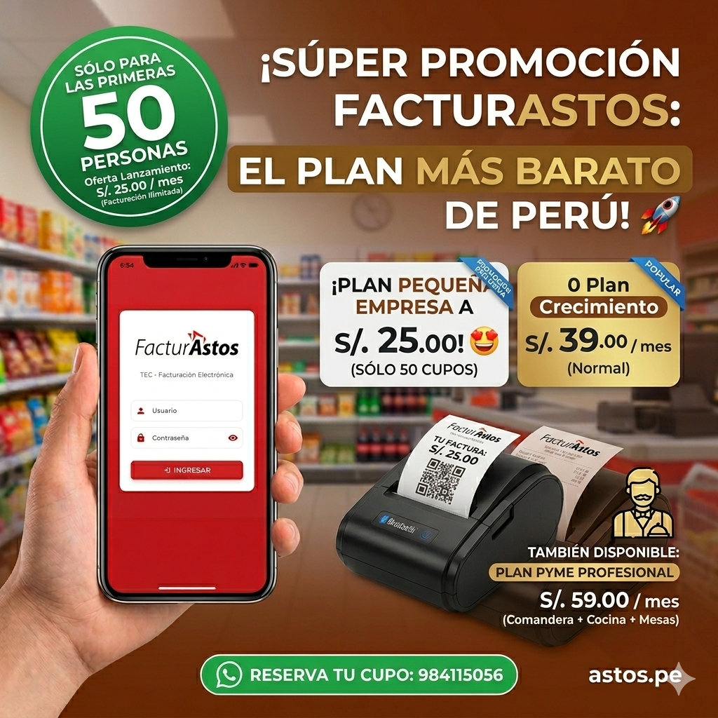 ASTOS - Precios especiales